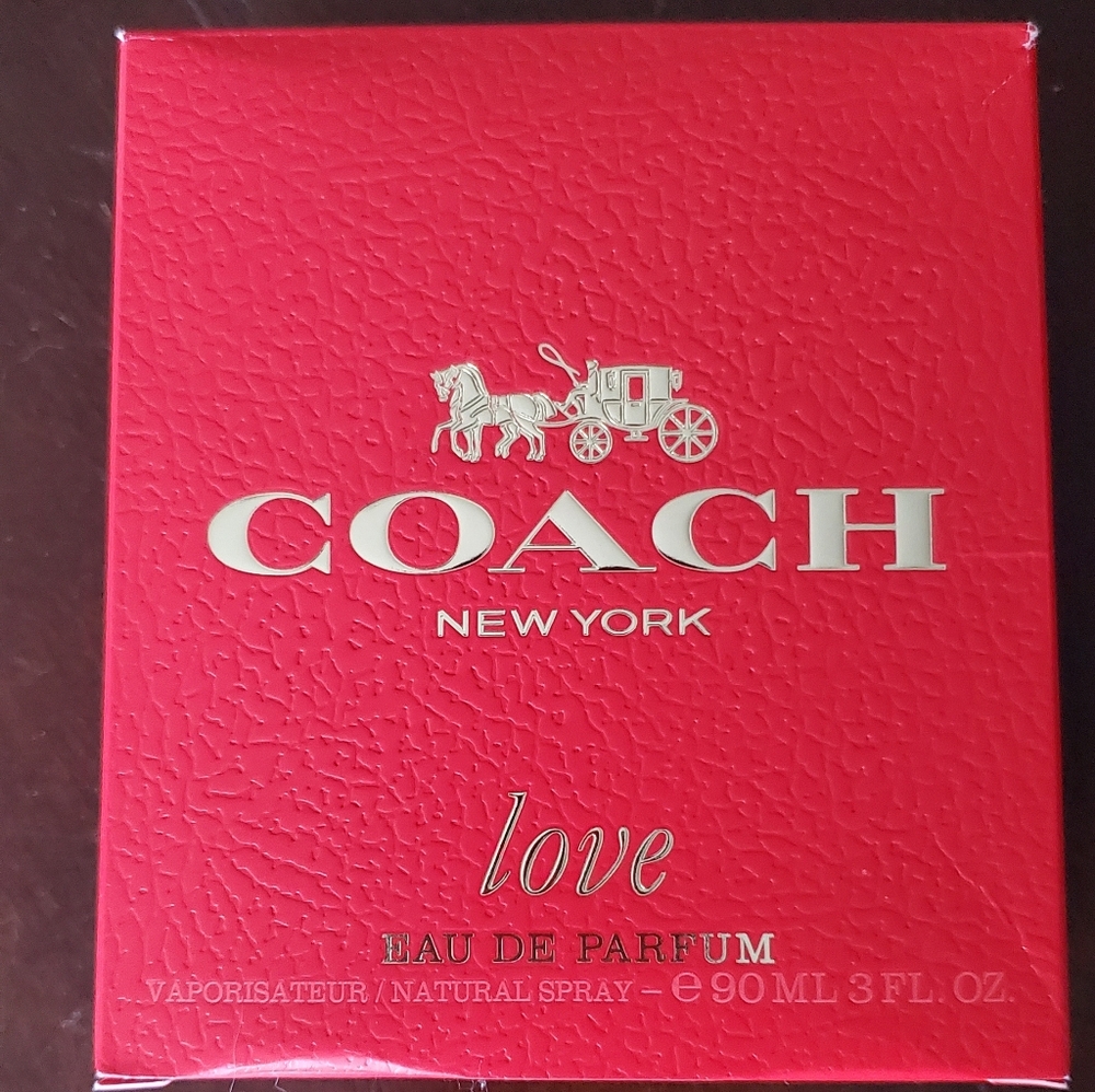 Coach Red Love Eau de Parfum- 90ml/ 3oz. Full bottle.
